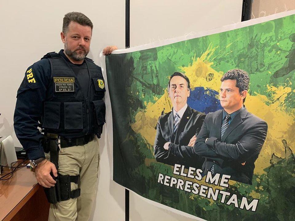 Struck era uma das lideranças que trabalhavam pela criação do Aliança pelo Brasil em MS (Reprodução/Facebook)