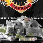 Droga pesou mais de seis quilos e foi comprada por R$ 1 mil