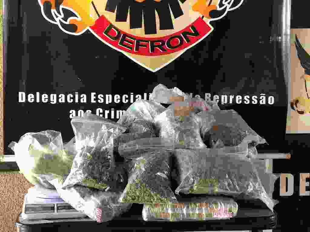 Droga pesou mais de seis quilos e foi comprada por R$ 1 mil