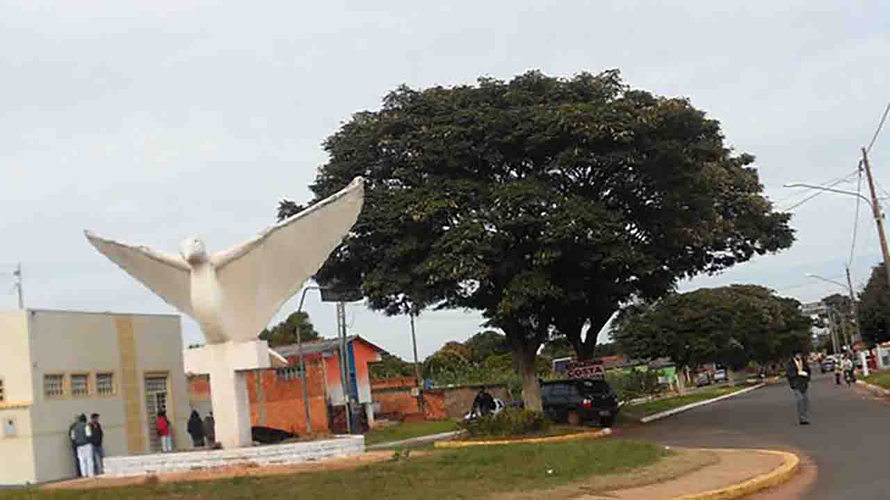 Entrada da cidade de Tacuru