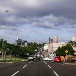As cidades de MS receberam alerta para risco de chuvas intensas.