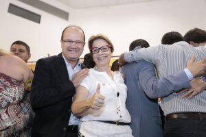 Barbosinha e a ministra Tereza Cristina (Divulgação)