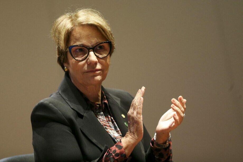A ministra da Agricultura