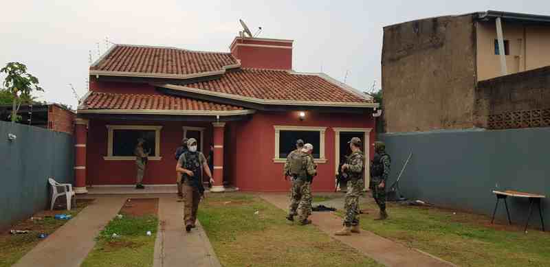 Escritório do  crime foi fechado na tarde deste domingo por agentes da Senad e da Polícia Federal