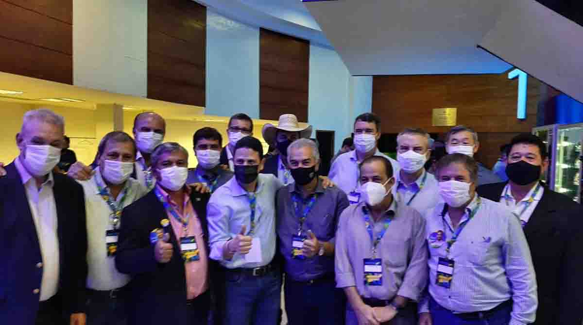 Comitiva de MS participa de evento do PSBD em Brasília para definir candidato à presidência da República