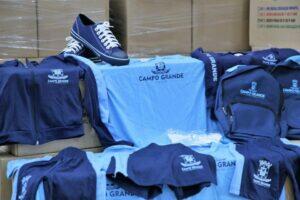 Uniformes escolares das Rede Municipal de Ensino. (Foto: Divulgação