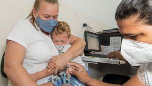 Vacina do calendário de imunização das crianças estará disponível