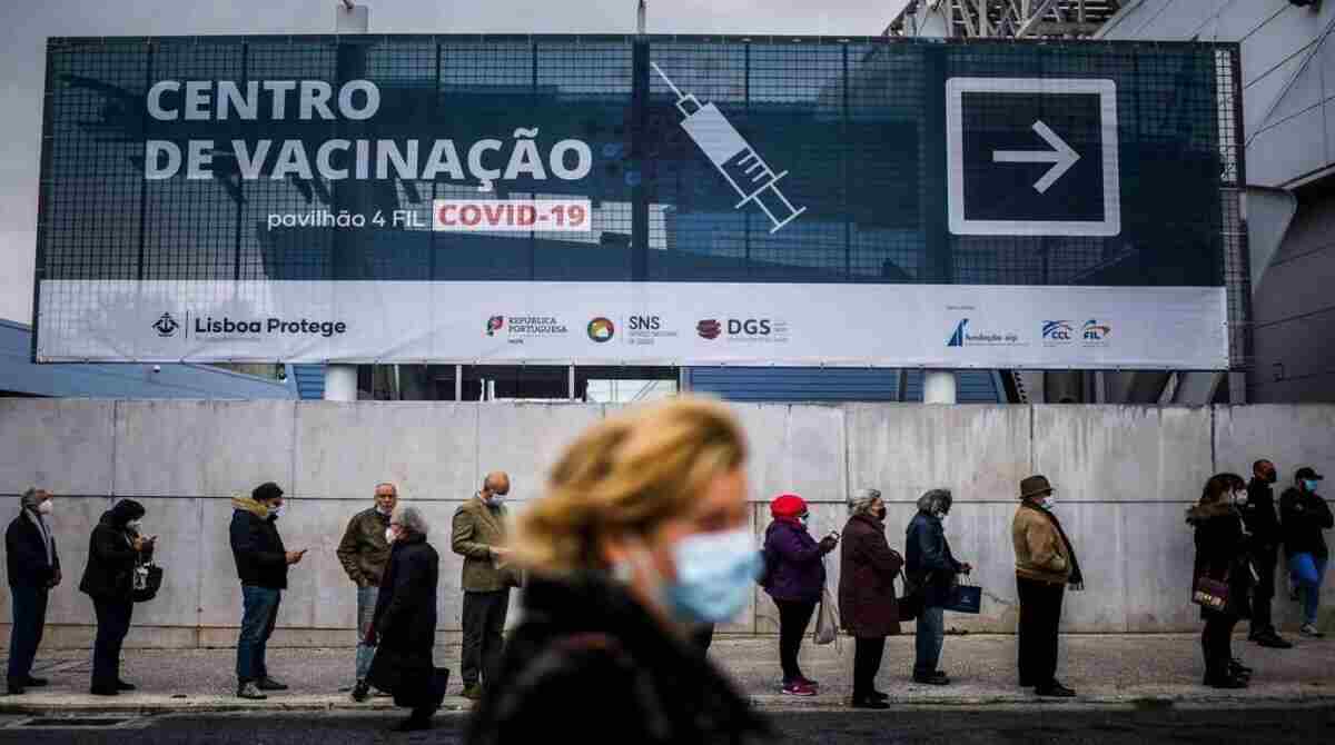 Principal centro de vacinação em Lisboa