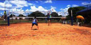 Seletiva de vôlei de praia estadual vale vaga para disputa nacional (Foto: Divulgação/FEEMS)