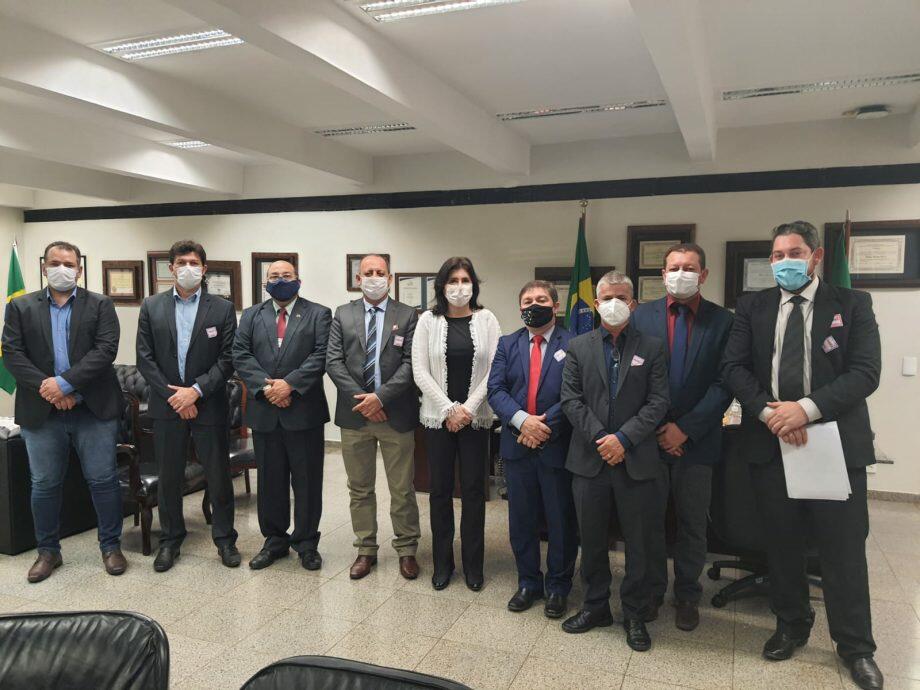 Prefeitos sendo recebidos em Brasília (DF)