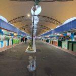 Corredor gastronômico da Feira Central