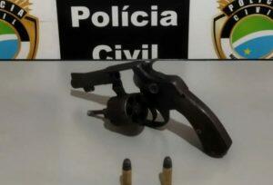 Arma utilizada no crime