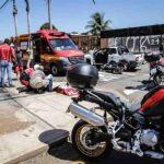 Motociclista ficou em estado grave