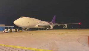 Avião carregado com EPIs usado na lavagem de dinheiro