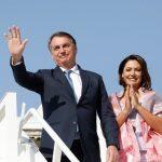 O chefe do Executivo brasileiro e a primeira-dama