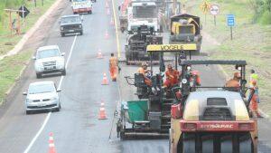 Rodovia em obras