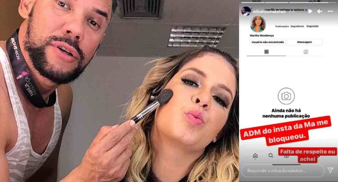 Eduardo trabalhou por cinco anos com Marília
