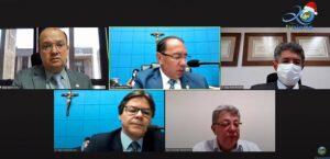 Reunião extraordinária da CCJR realizada nesta quinta-feira (9)