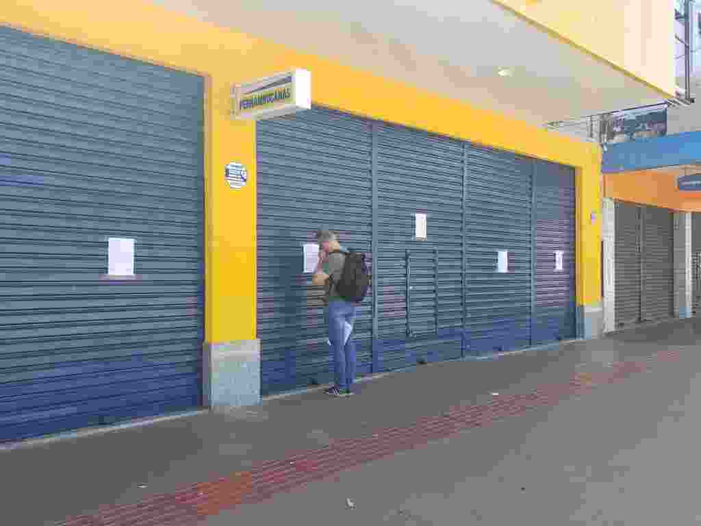 Lojas comerciais fecham as portas às 18 horas desta sexta-feira