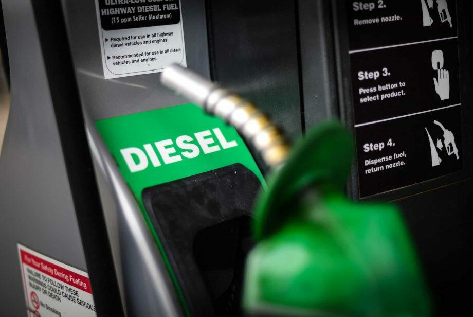 O diesel S-10 também fechou com o valor estável