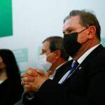 Eduardo Rocha (MDB) quando tomou posse de secretário de Governo