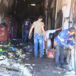 Supermercado ficou totalmente destruído