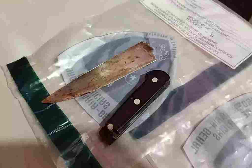 Arma usada no crime foi apreendida pela polícia