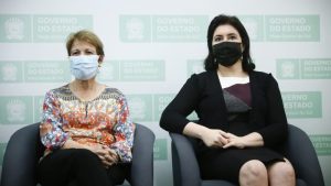 Tereza Cristina (DEM) ministra da Agricultura e Simone Tebet (MDB)