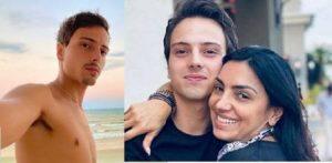 Eyshila e seu filho mais novo