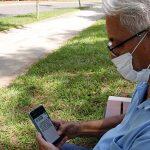 Acesso a aba está disponível no ícone "Assistência Social".