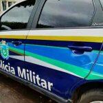 PM prendeu o suspeito em flagrante