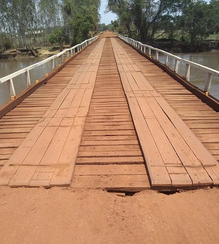 Pontes de madeira serão construídas em Corumbá