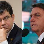 Senador Randolfe Rodrigues e presidente da república Jair Bolsonaro