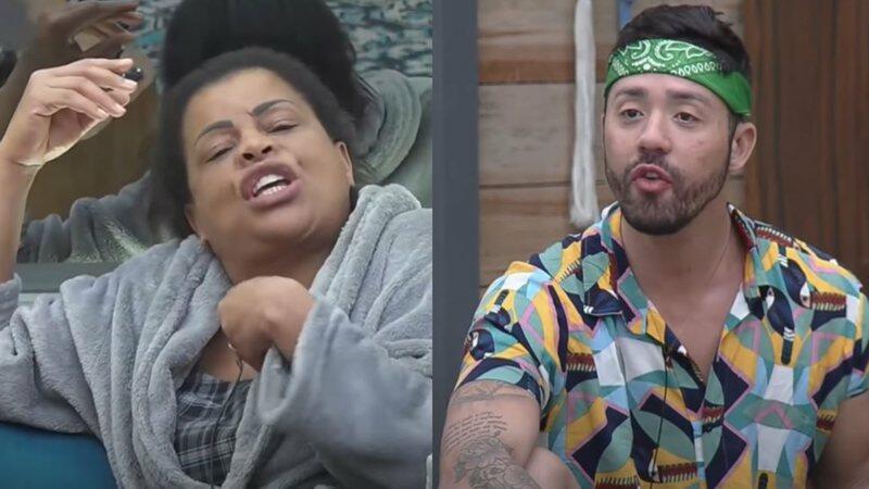 Tati e Rico durante treta neste domingo