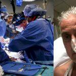 Homem que recebeu o transplante de coração