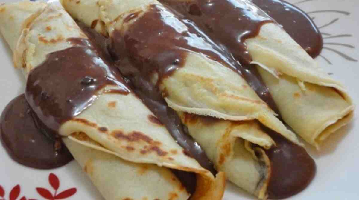 Panqueca de brigadeiro