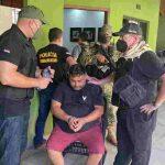 Prisões foram efetuadas pela polícia paraguaia neste domingo