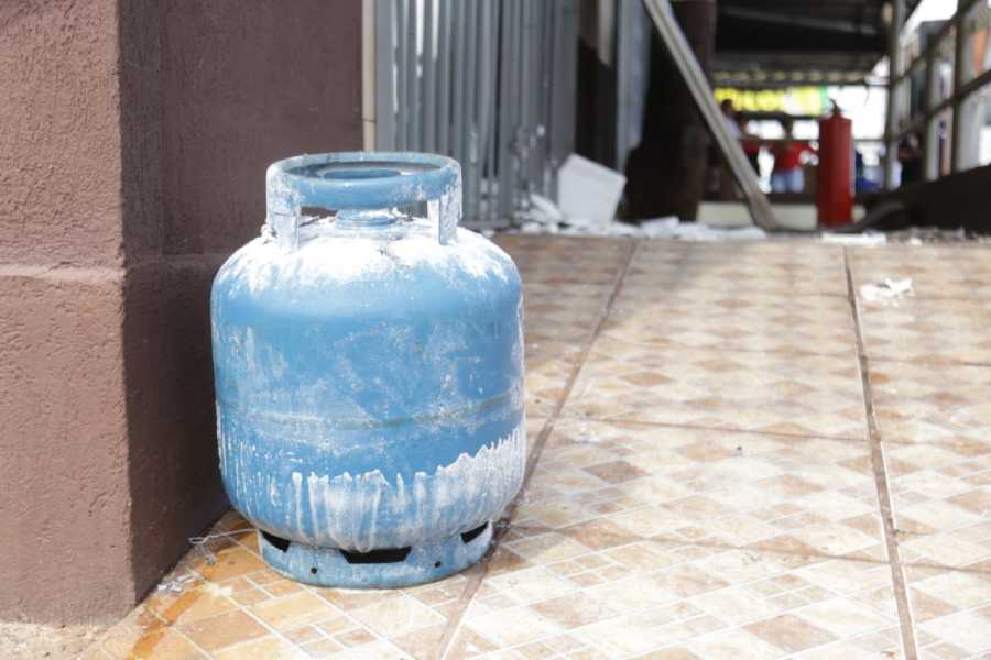 Explosão aconteceu durante a troca dos botijões
