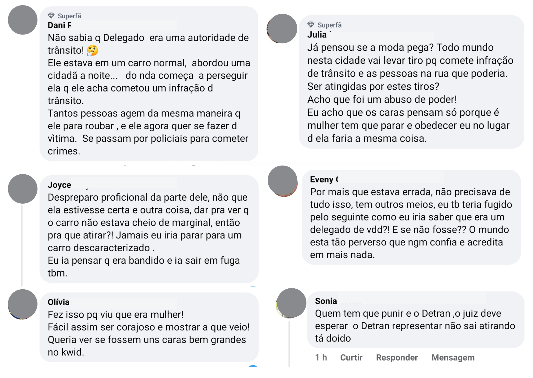 Nos comentários da página do Jornal Midiamax