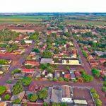 Foto aérea do município de Douradina