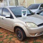 Carro usado nos roubos foi apreendido