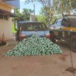 Droga foi apreendida no carro do PM