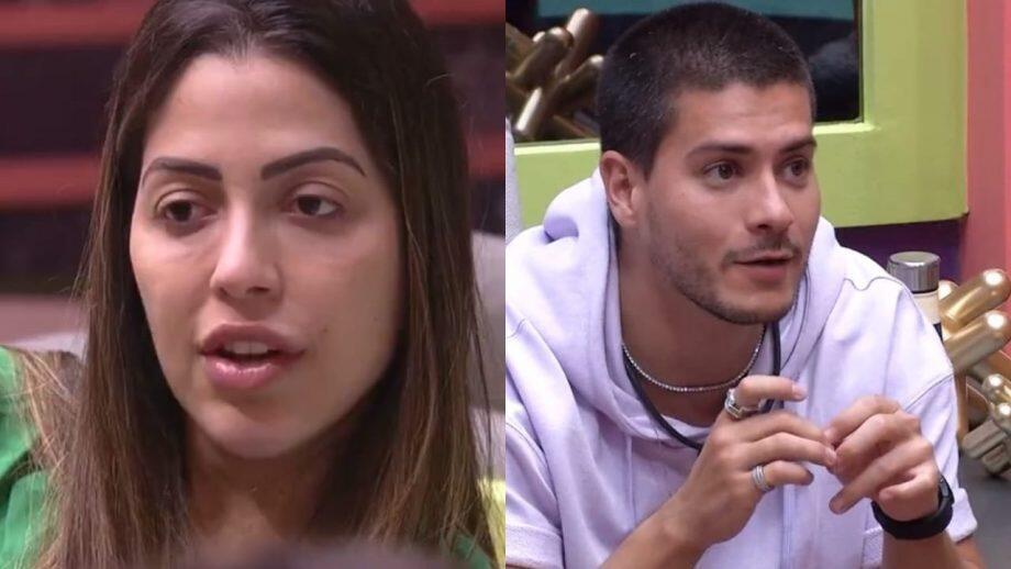 Laís e Arthur Aguiar no Big Brother Brasil