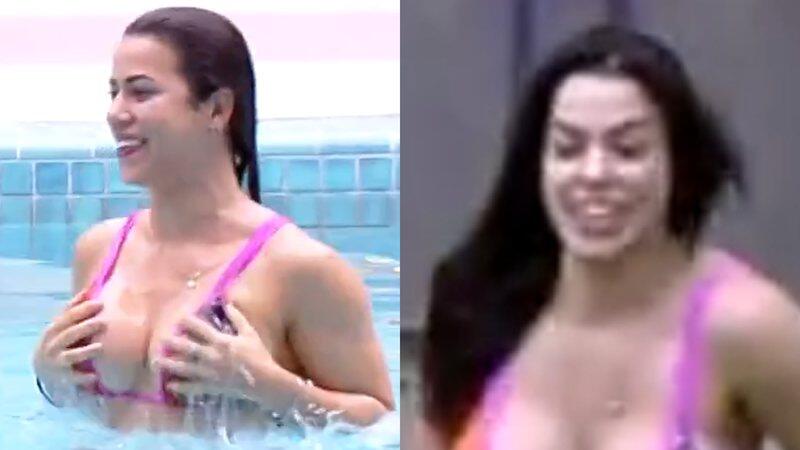 Larissa mostrou demais neste sábado