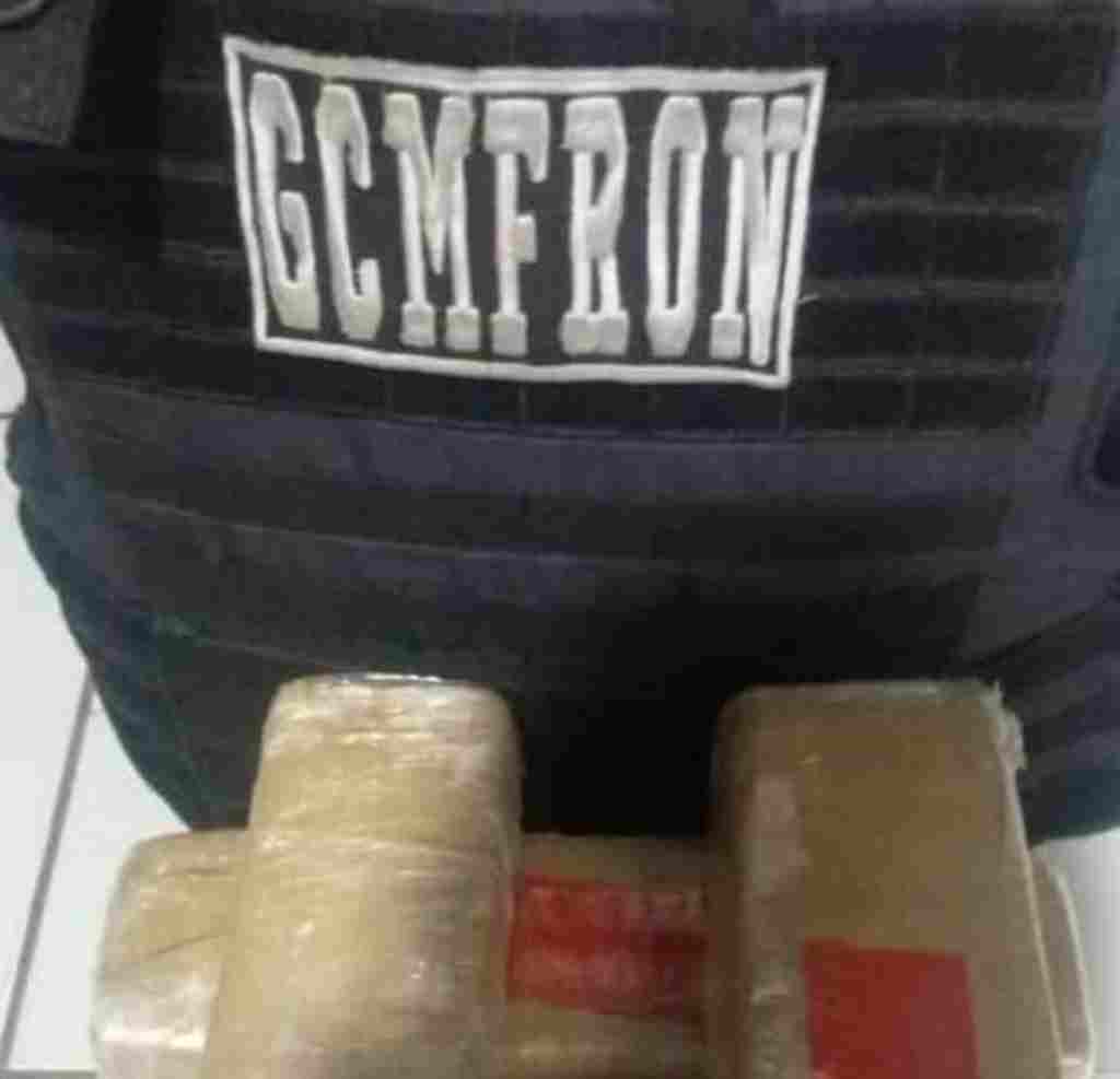 Droga apreendida foi levada para a 1ª Delegacia de Ponta Porã