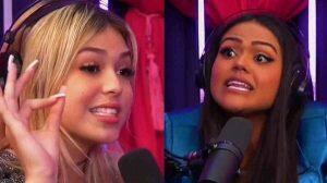 Melody e Camila Loures trocaram farpas durante o PodCats