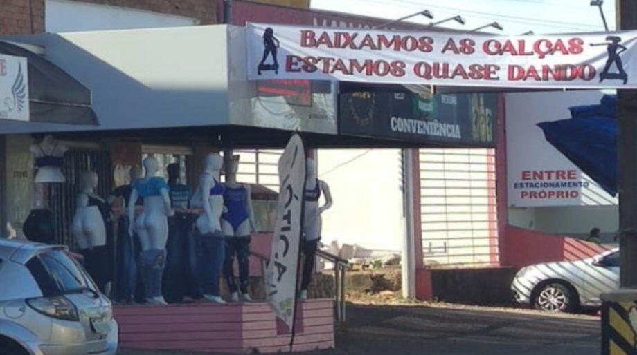 Loja de Campo Grande aposta no humor para atrair clientela