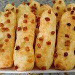 Palitinho de queijo com bacon