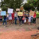 Grupo ocupa terreno abandonado localizado no bairro Jardim dos Novos Estados