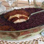 Pavê de biscoito com brigadeiro